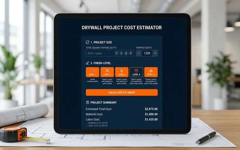 Drywall Project Cost Estimator