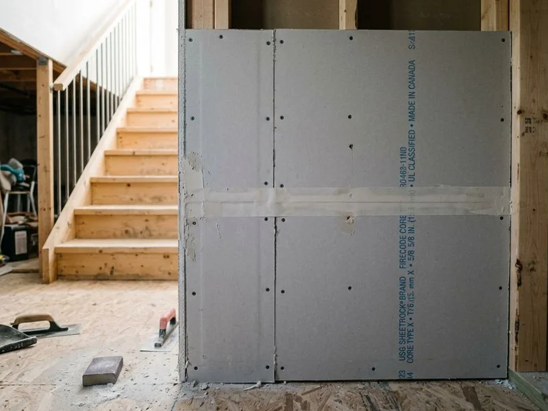 Drywall for Basement Finishing project example 3