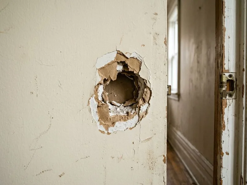 Drywall Repair project example 1