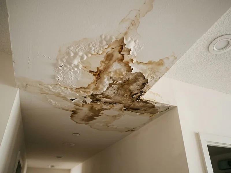 Water Damage Drywall Repair project example 1