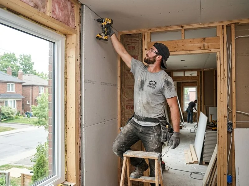 Drywall Installation project example 2