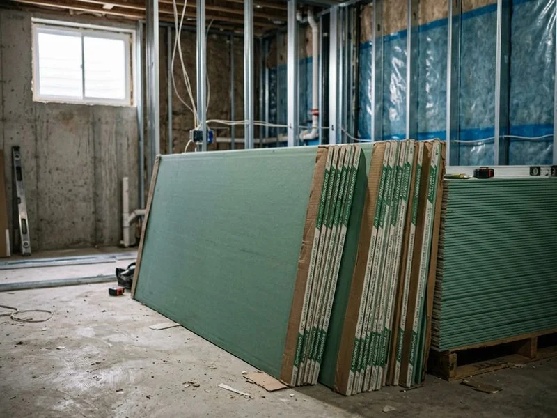 Drywall for Basement Finishing project example 1