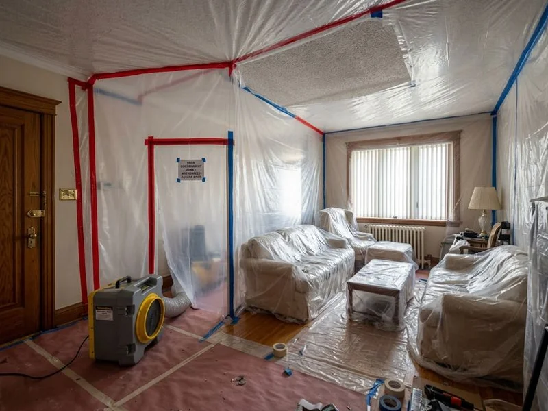 Popcorn Ceiling Removal project example 2