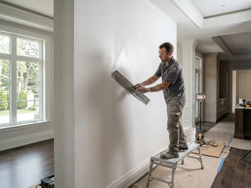 Drywall Taping, Mudding & Finishing project example 3