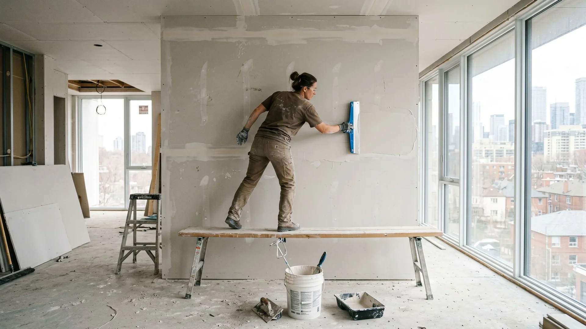 Drywall Taping, Mudding & Finishing